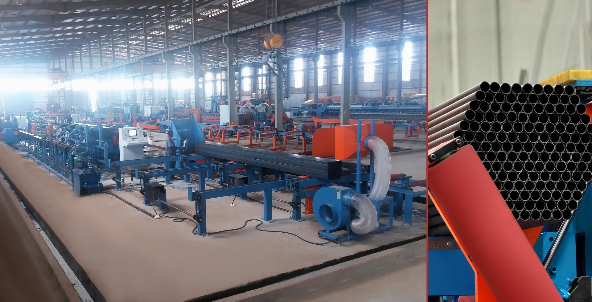 Automatic Pipe-Profile Packing Machine