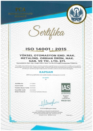 KALİTE BELGELERİMİZ